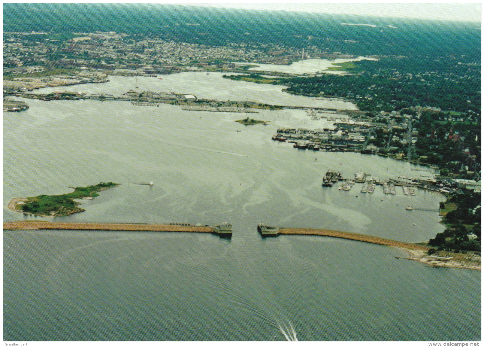 New BedfordFairhaven Harbor On Acushnet River, Massachusetts, US Unused - Other & Unclassified