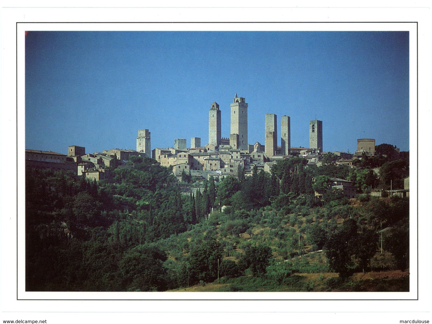 Citta Di San Gimignano (Siena). Panorama. - Altri & Non Classificati