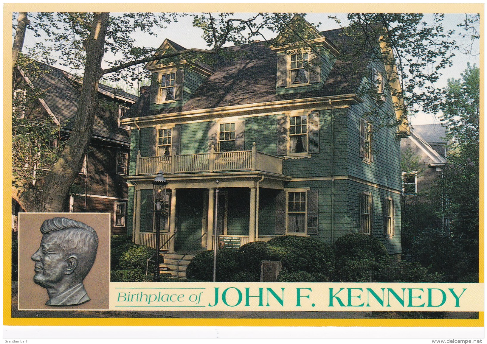Brookline, Birthplace Of John F. Kennedy, Massachusetts, US Unused - Other & Unclassified