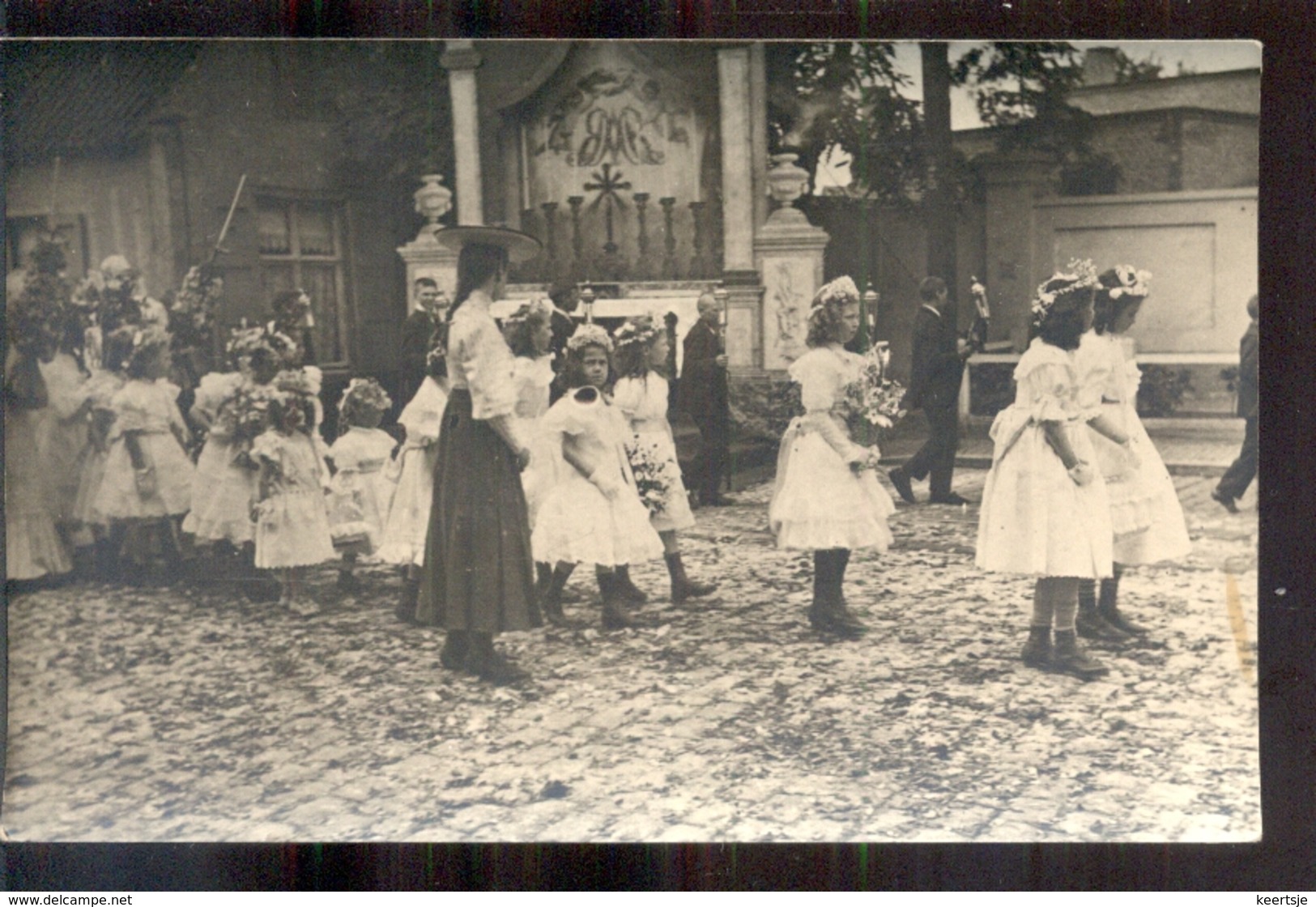 Belgie - Wyneghem Wijneghem -  Communnie _ Processie ?  - 1920 - Andere & Zonder Classificatie