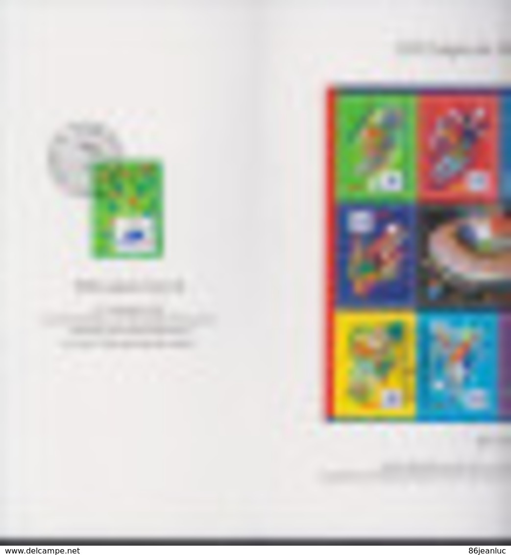 Collector Des Timbres De La XVIème Coupe Du Monde De Football 1998 - - Collectors