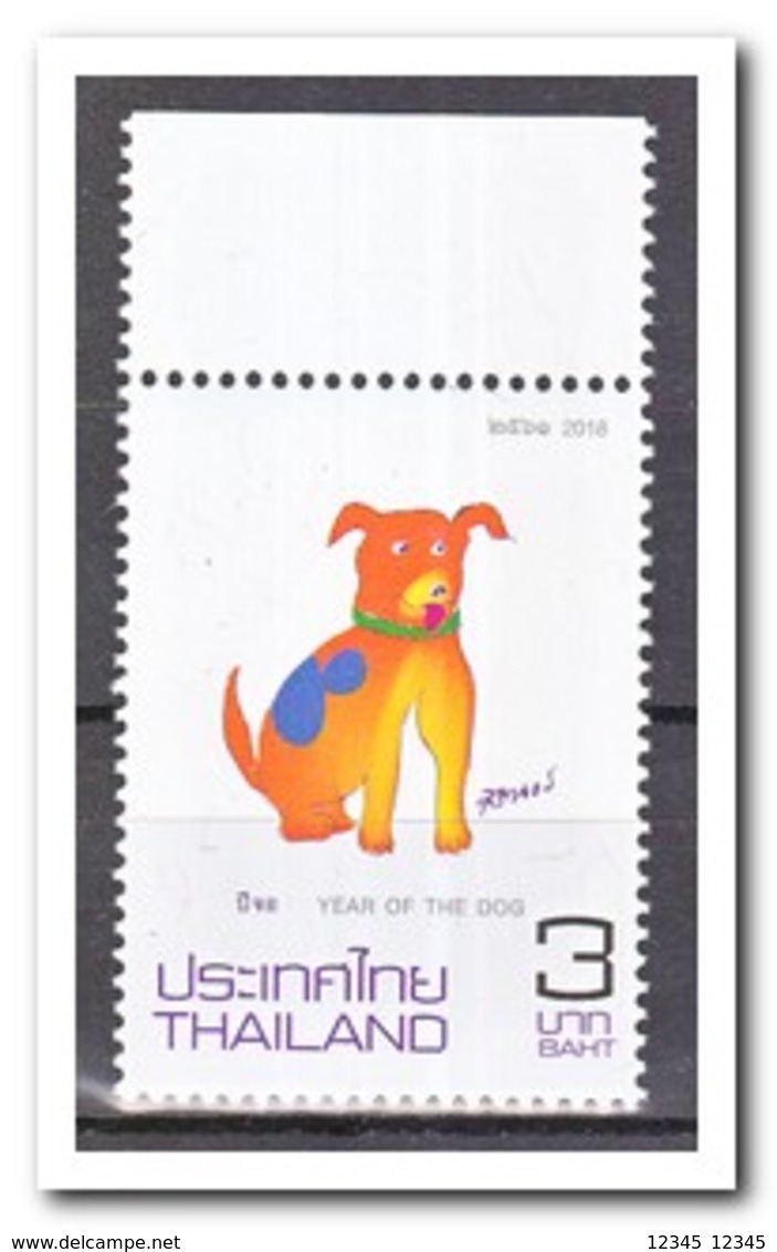 Thailand 2018, Postfris MNH, Year Of The Dog - Thailand