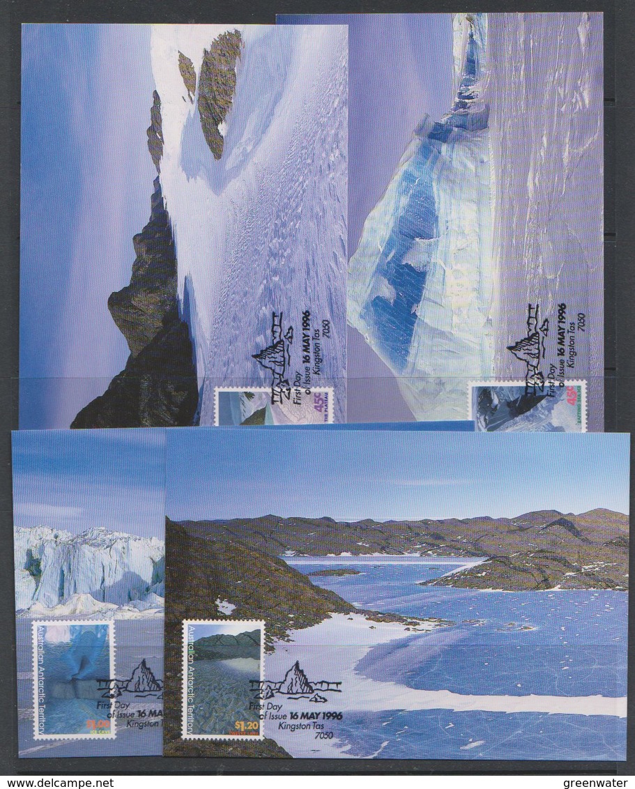 AAT 1996 Landscaps/Landforms 4v 4 Maxicards (39162) - Ongebruikt