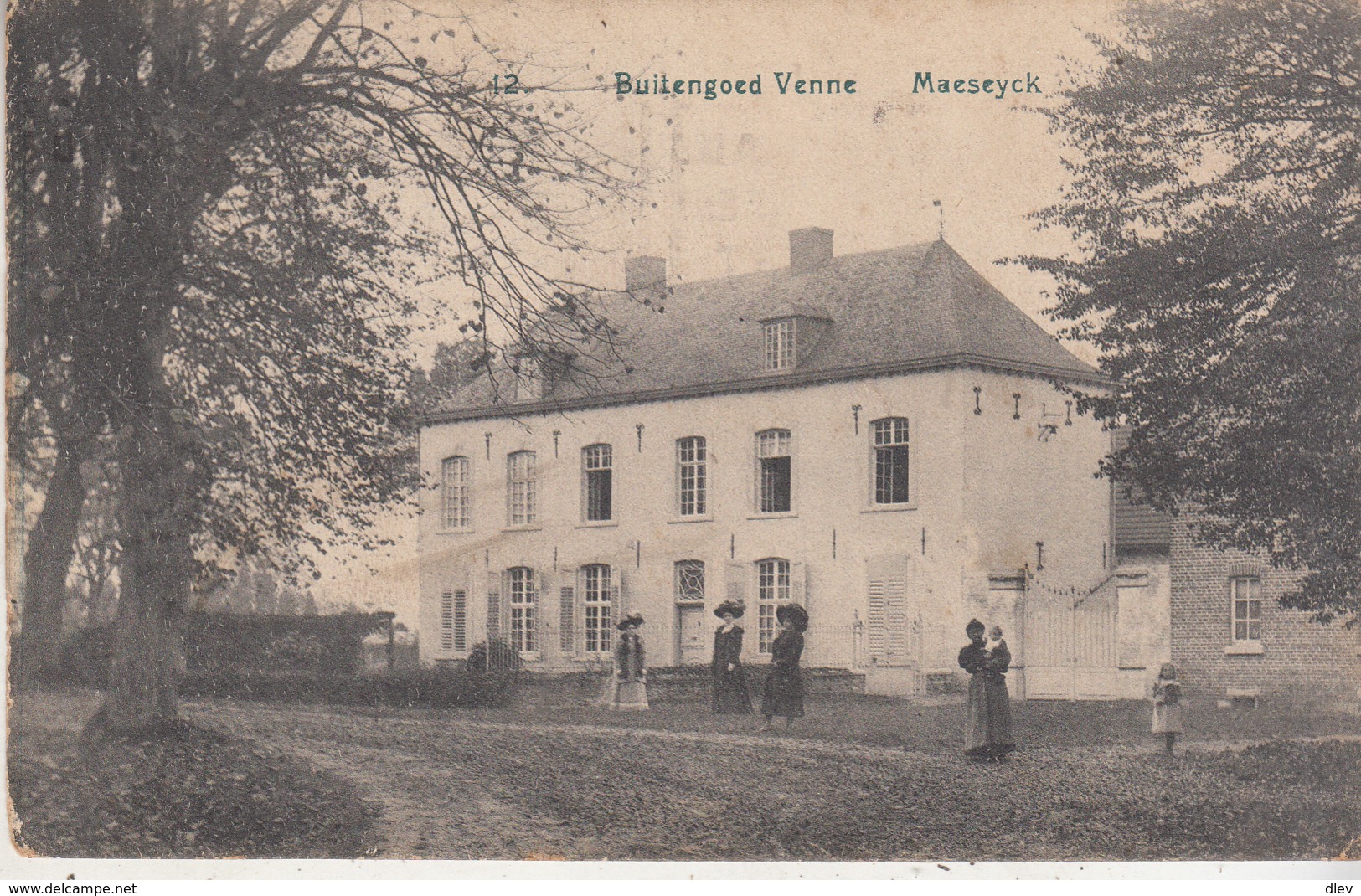 Buitengoed Venne - Maeseyck - Maaseik - Geanimeerd - 1925 - Maaseik