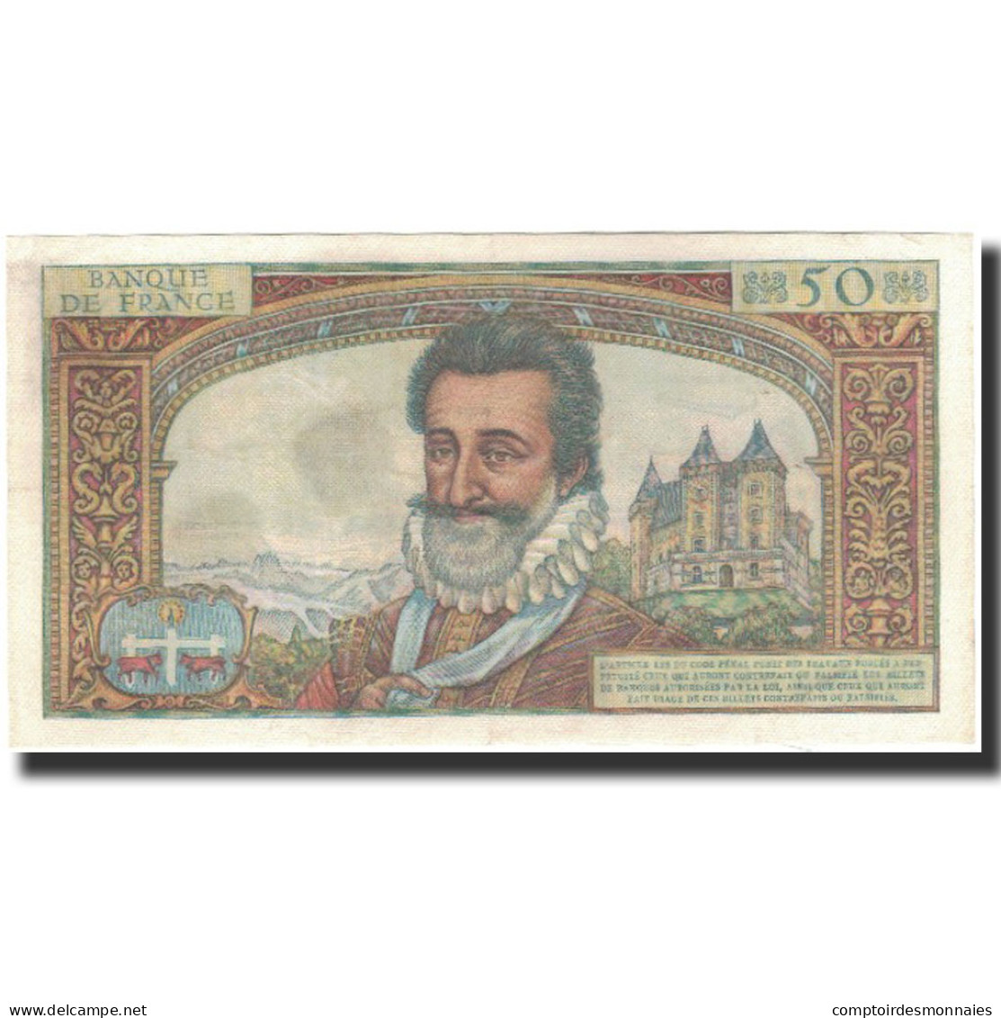 France, 50 Nouveaux Francs, 50 NF 1959-1961 ''Henri IV'', 1959-03-05, SPL - 50 NF 1959-1961 ''Henri IV''