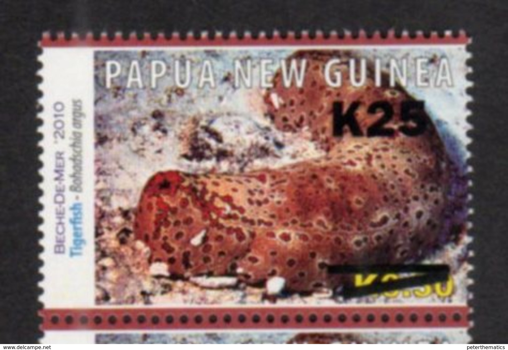PAPUA NEW GUINEA, 2017, MNH, MARINE LIFE, OVERPRINT, 1v , VERY SCARCE - Maritiem Leven