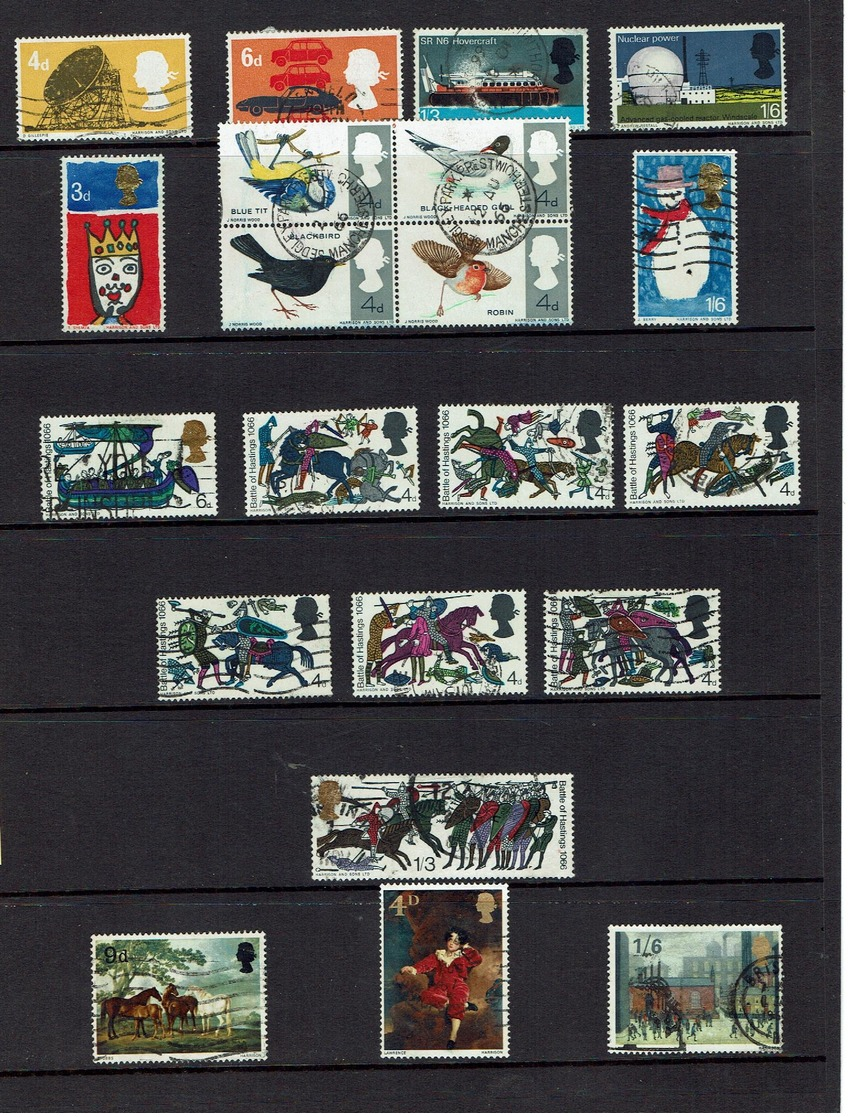 LIQUIDATION...Great Britain...mid 1960's - Lots & Kiloware (mixtures) - Max. 999 Stamps