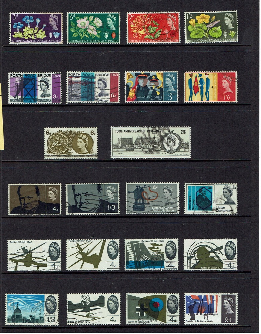 LIQUIDATION...Great Britain...mid 1960's - Lots & Kiloware (mixtures) - Max. 999 Stamps