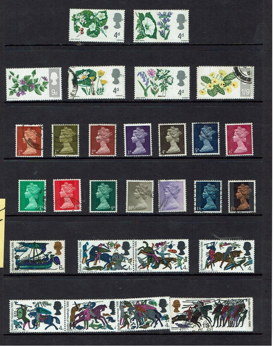 LIQUIDATION...Great Britain...mid 1960's - Lots & Kiloware (mixtures) - Max. 999 Stamps