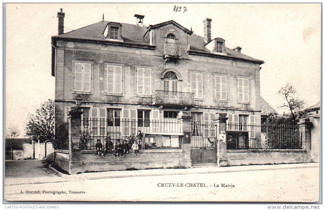 89 CRUZY LE CHATEL - La Mairie - Cruzy Le Chatel