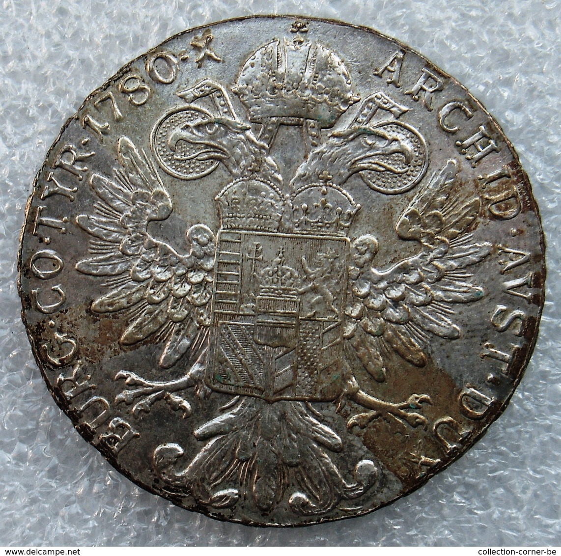 Oostenrijk 1 Thaler 1780 Maria Theresia, Naslag, Zilver .833 - Autriche