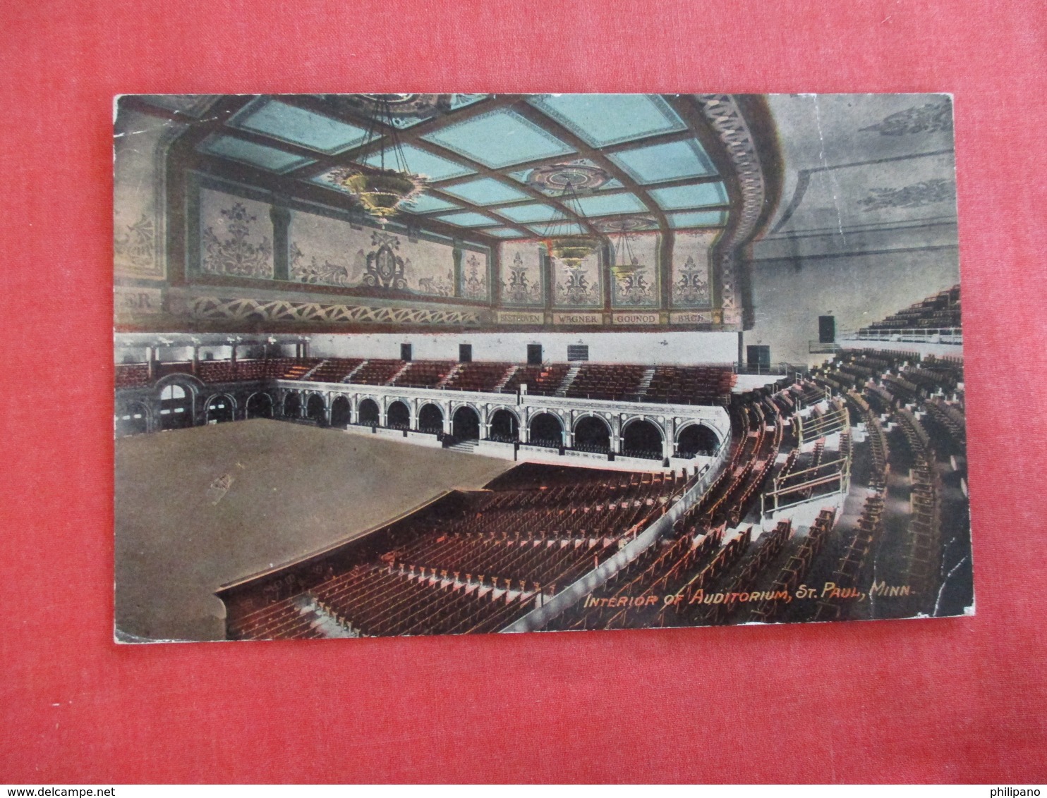 > Interior Of Auditorium  St Paul Minnesota    Ref 2992 - St Paul