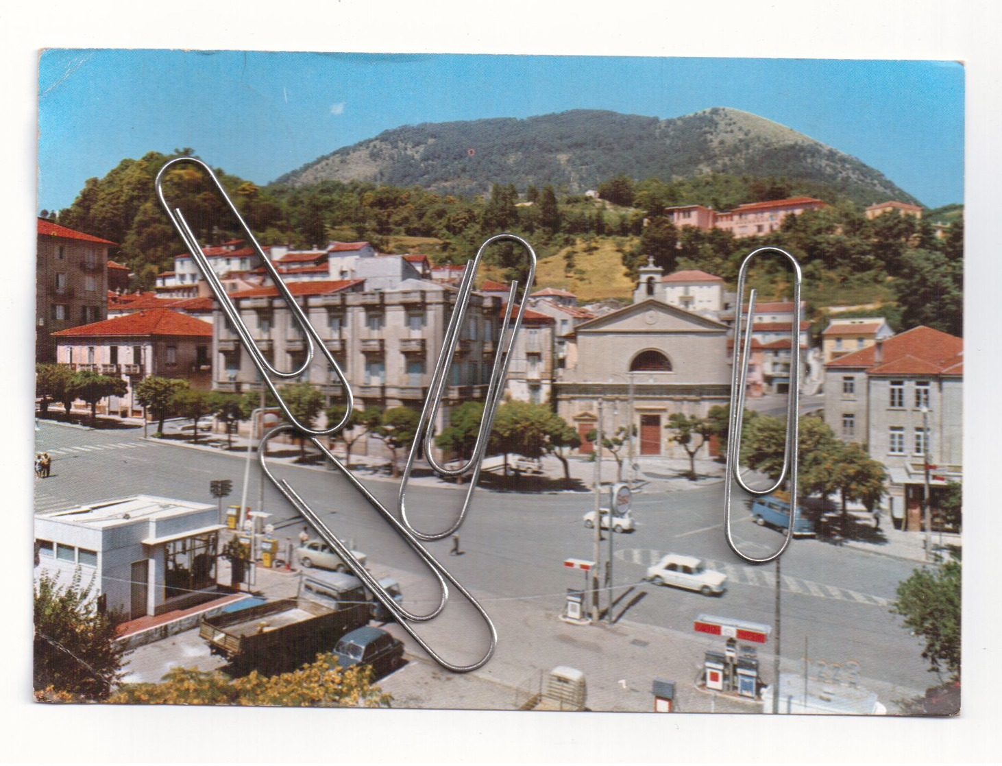 LAGONEGRO PIAZZA GRANDE CON CATTEDRALE VIAGGIATA 1972 - Autres & Non Classés