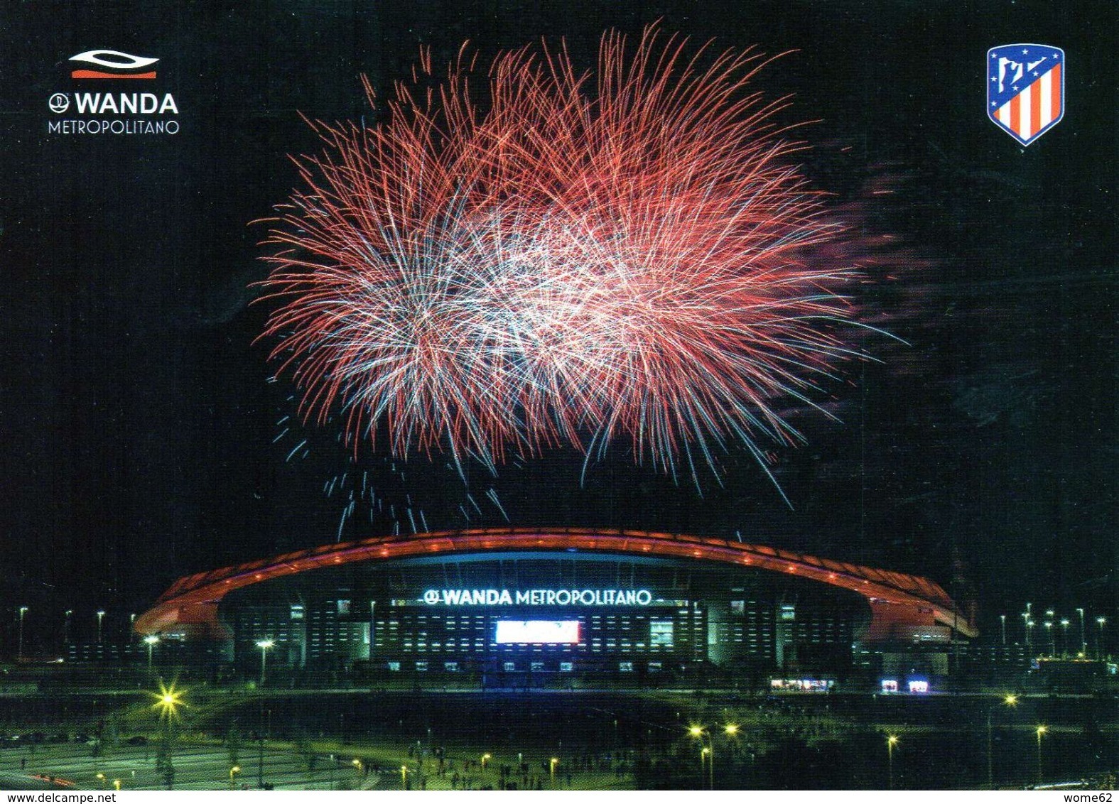 ESTADIO ATLETICO DE MADRID - WANDA METROPOLITANO - STADIUM POSTCARD - STADIO - STADE - STADION - Fútbol