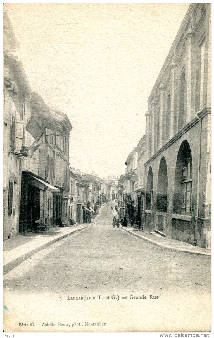 N°1274 A -cpa Lafrançaise -grande Rue- - Lafrancaise