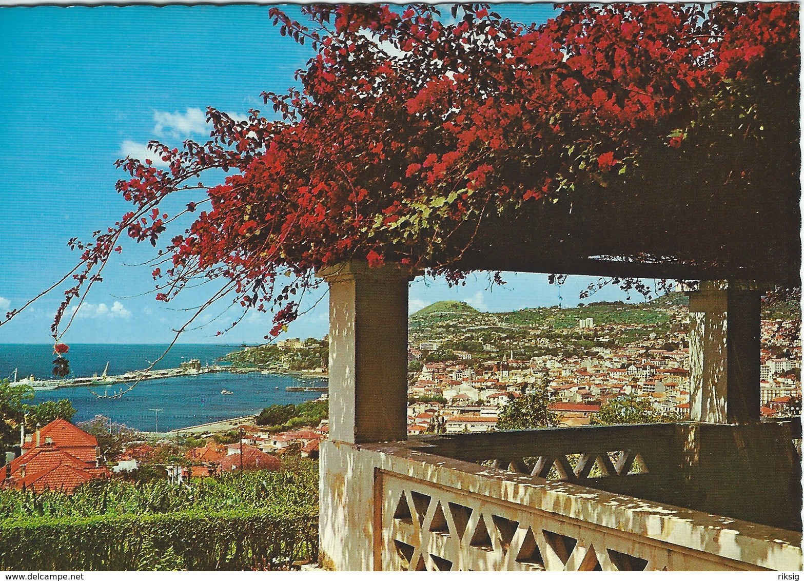 Funchal (Madeira)  Eastern View - Vista Oeste.   Portugal.  # 07712 - Madeira