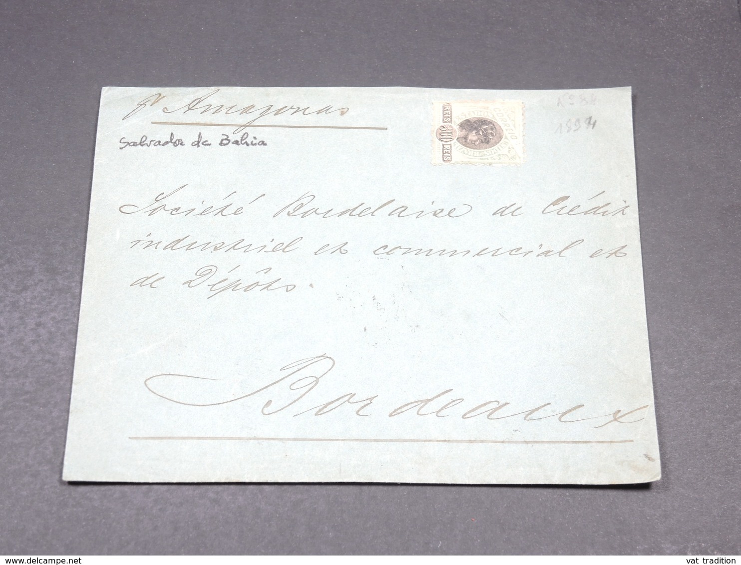 BRÉSIL - Enveloppe Pour La France En 1899 - L 19431 - Lettres & Documents