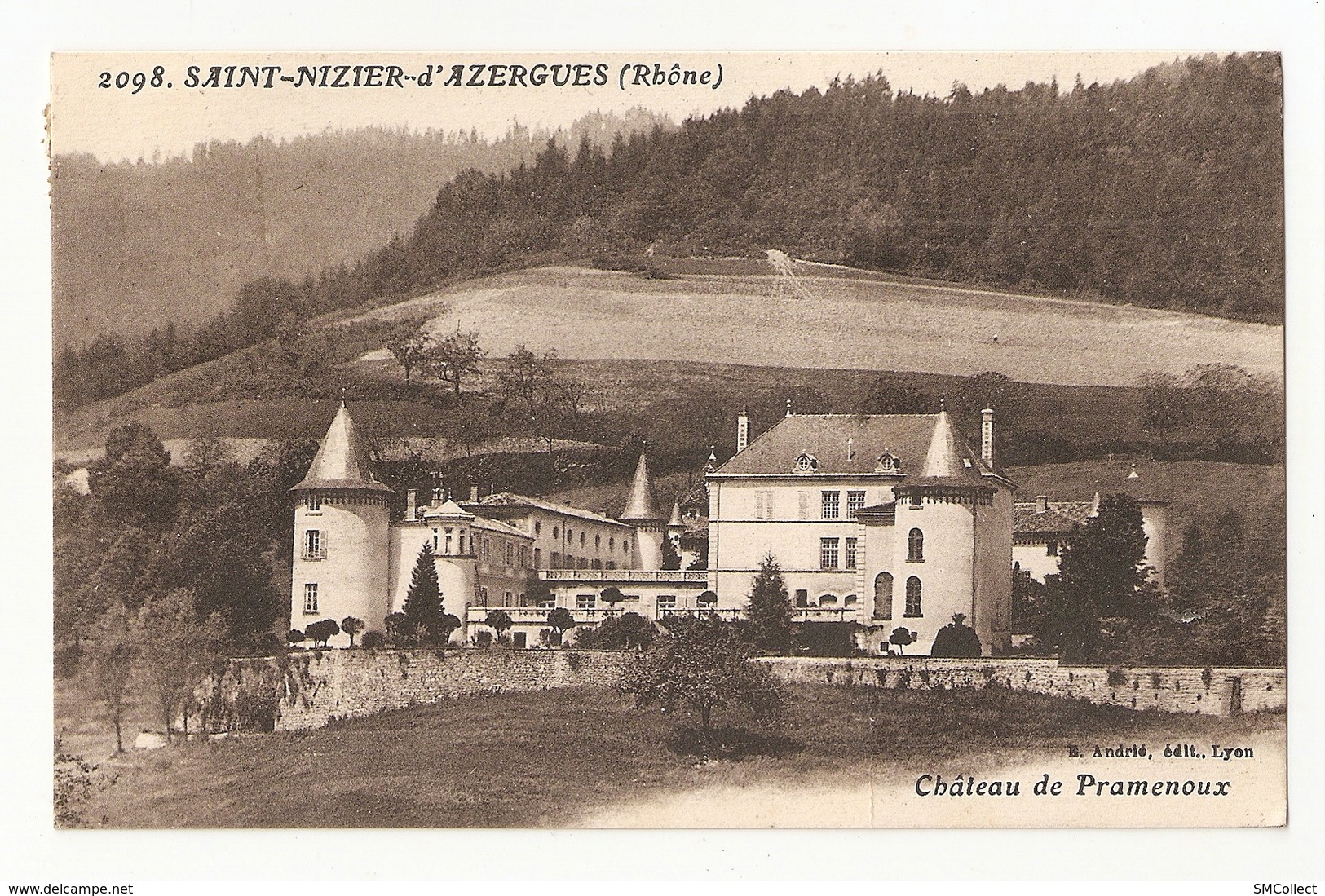 69 Saint Nizier D'Azergues, Chateau De Pramenoux (3684) - Other & Unclassified