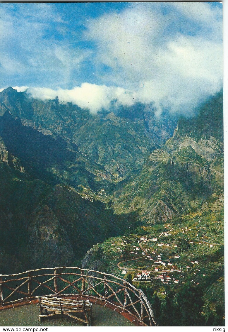 Ilha Da Madeira. Vista Do Curral Das Freiras - View From The Nuns Belvedere. Portugal.  # 07715 - Madeira