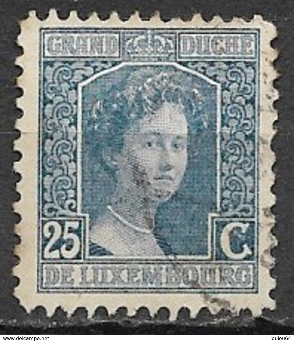 Timbres - Luxembourg  - 1914  - 25 C. - N° 99 - - 1906 Guillaume IV