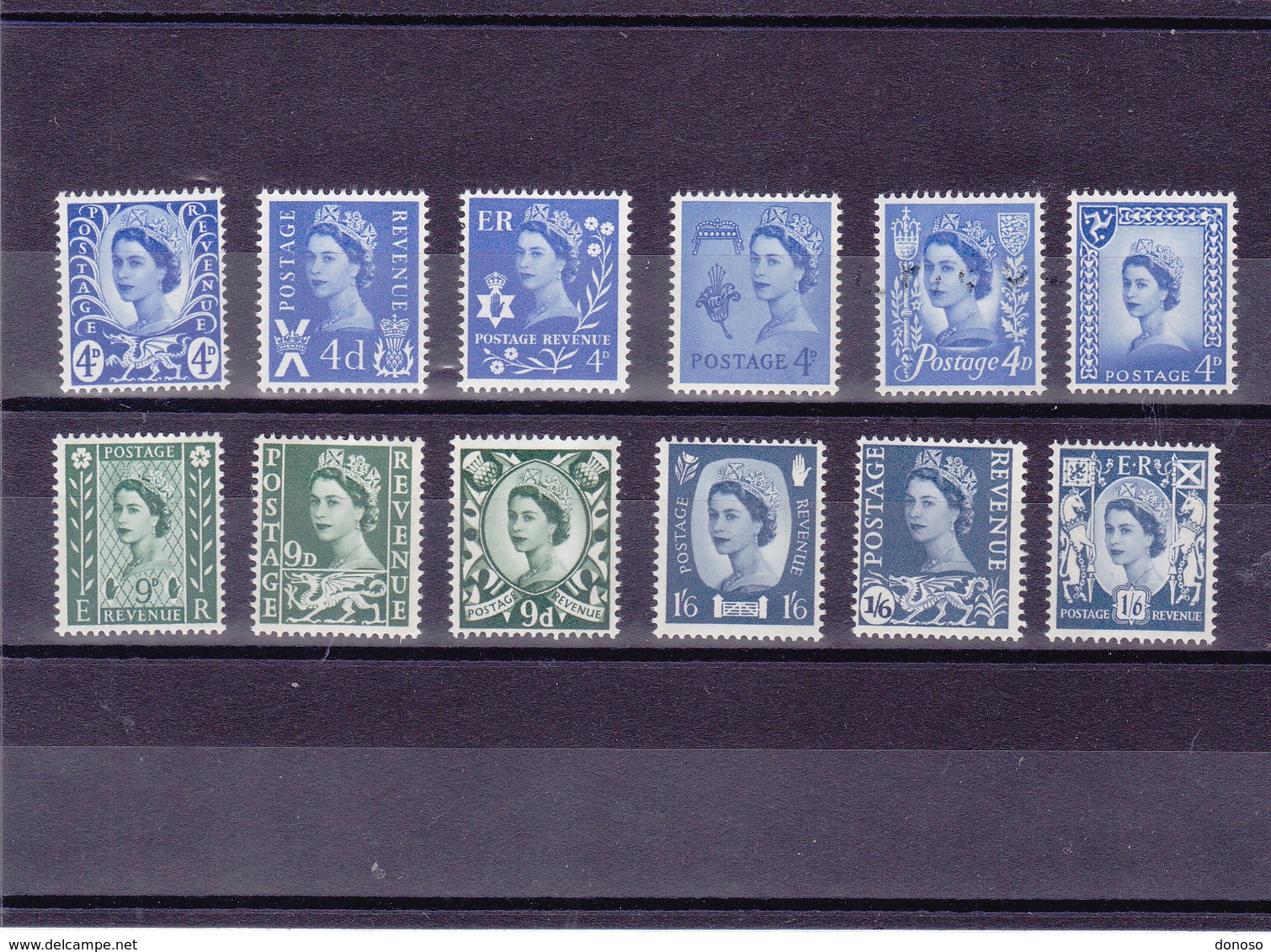 GB 1966 REGIONAUX Yvert 423-434 NEUF** MNH - Neufs