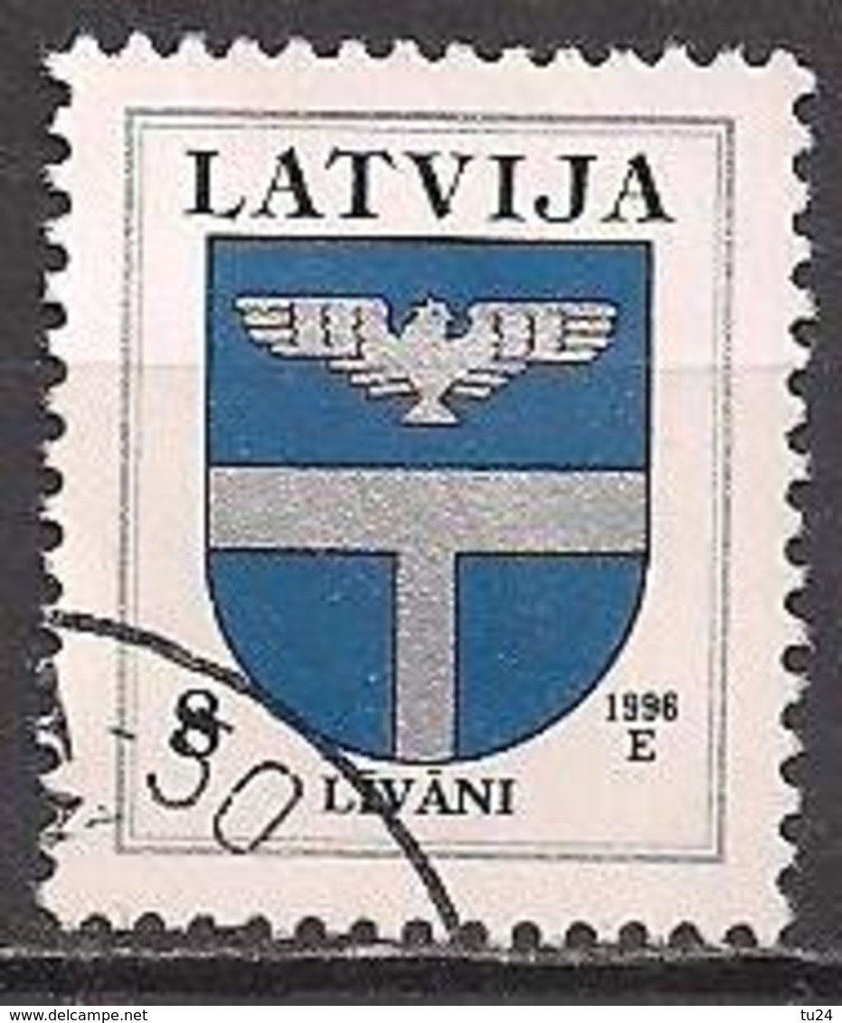 Lettland  (1995 / 1996)  Mi.Nr.  399 II Gest. / Used  (11ba03) - Lettland