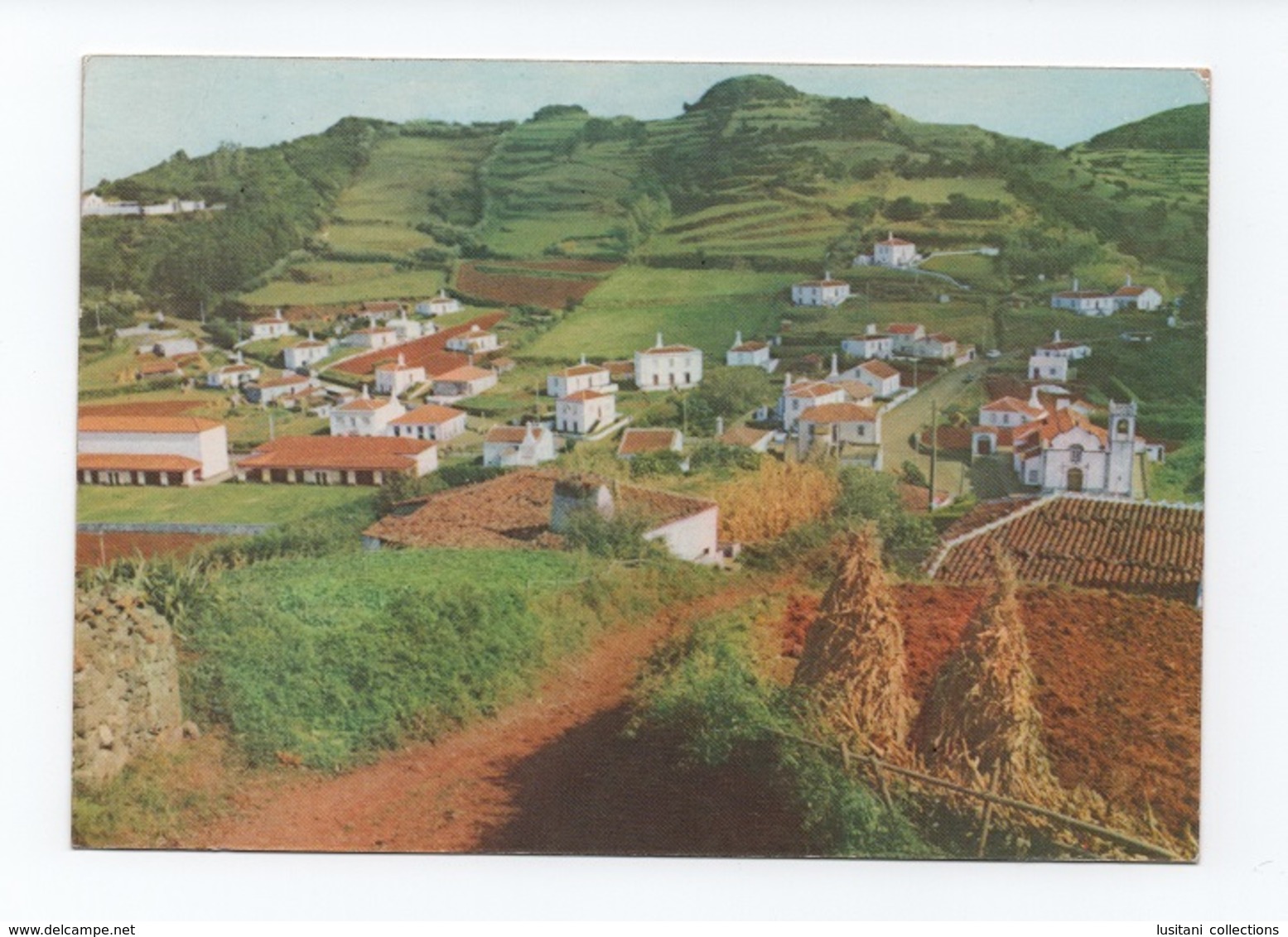 AÇORES POSTCARD 1970years PORTUGAL SANTA MARIA  AZORES SANTA BARBARA - Açores