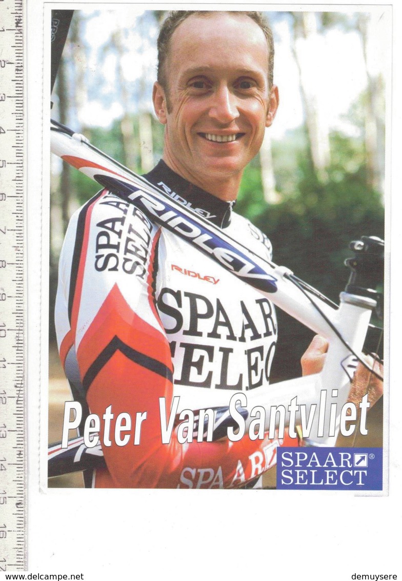 721 -  SPAAR SELECT - PETER VAN SANTVLIET - Cycling
