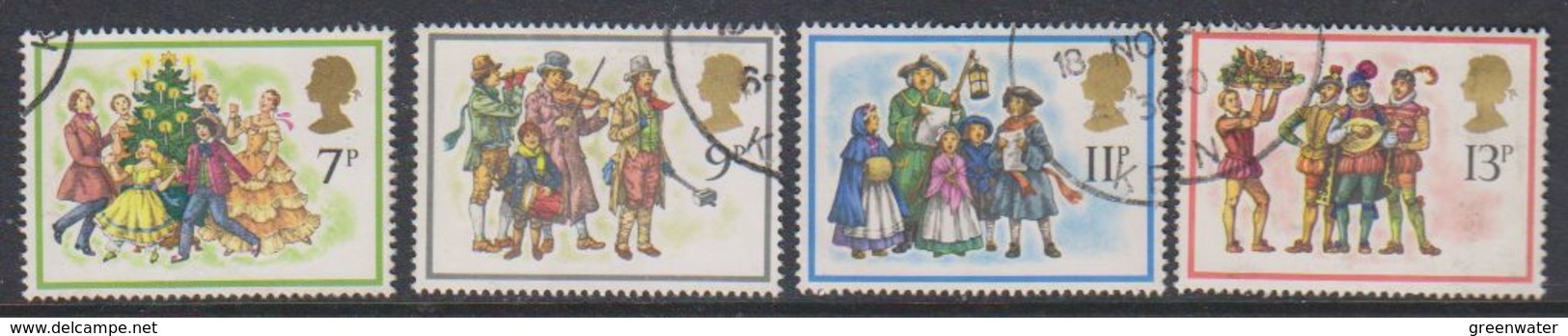 Great Britain 1978 Christmas 4v Used (39165) - Gebruikt