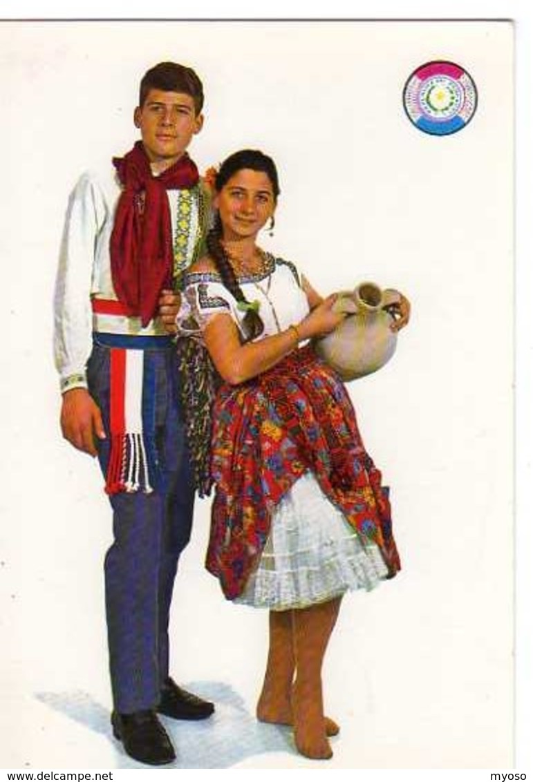 PARAGUAY Couple Typique, Folklore - Paraguay