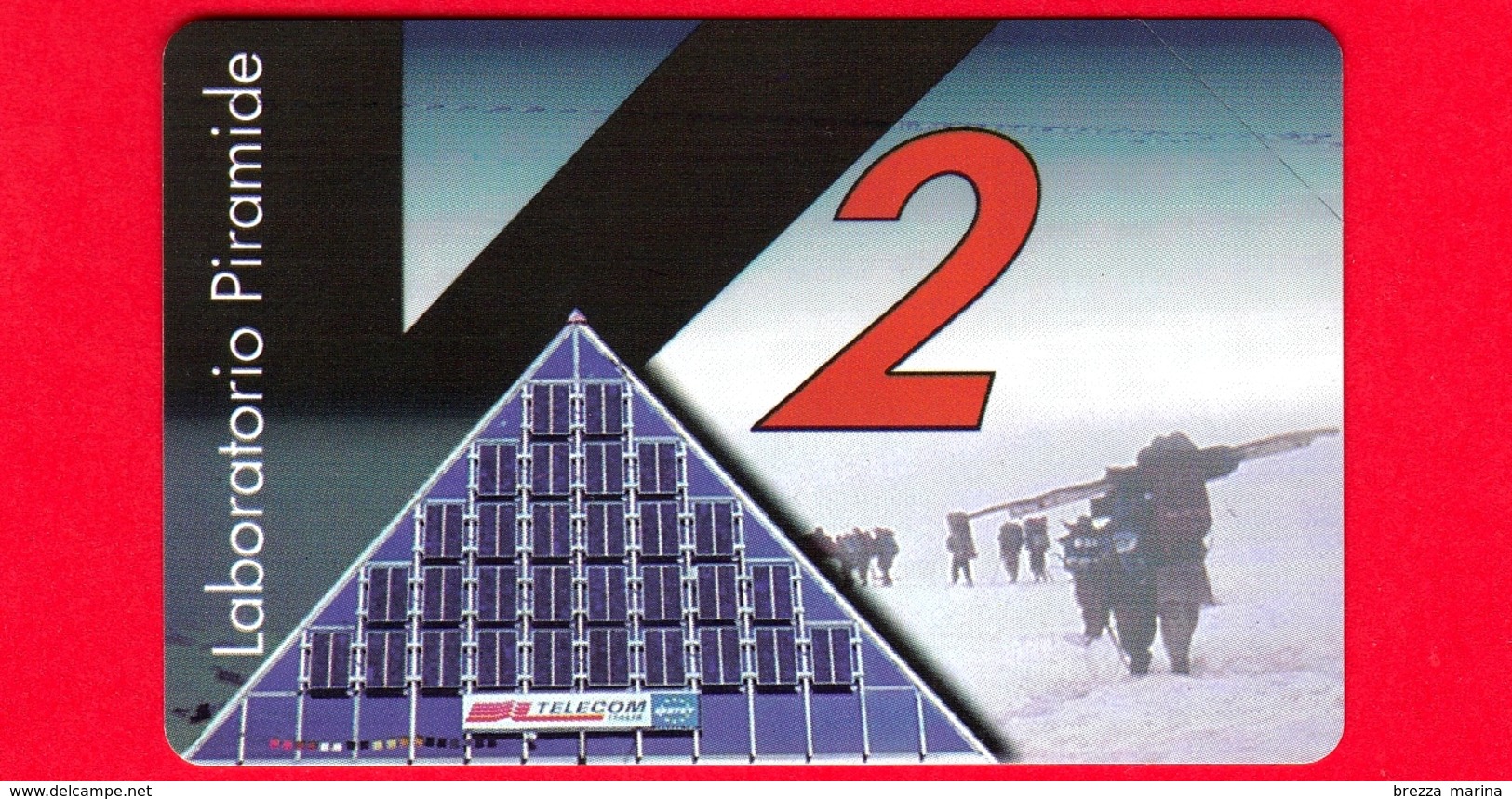 Nuova - MNH - ITALIA - Scheda Telefonica -  Laboratorio Piramide K2 - OCR 17 - Golden 618 - Betanumerica - Public Practical Advertising