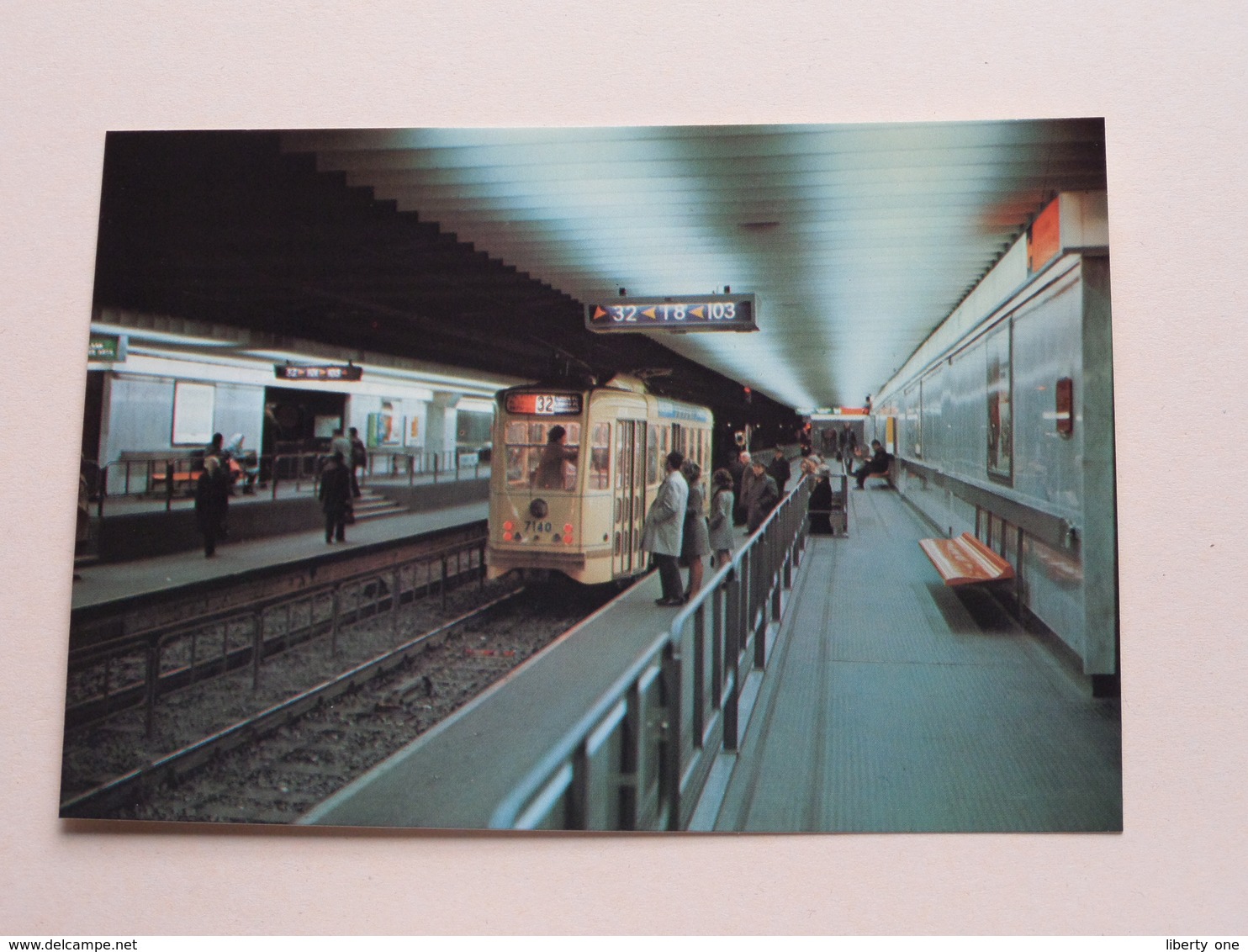 BRUSSEL METRO BRUXELLES Reeks A ( 1 - 9 ) Anno 19?? ( Zie Foto Voor Details ) ! - Subway