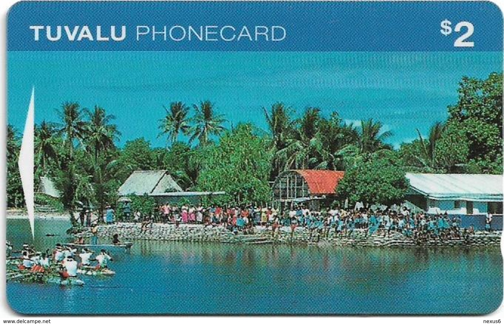 Tuvalu - Waterfront $2, OITIA, 07-1995, Used - Tuvalu