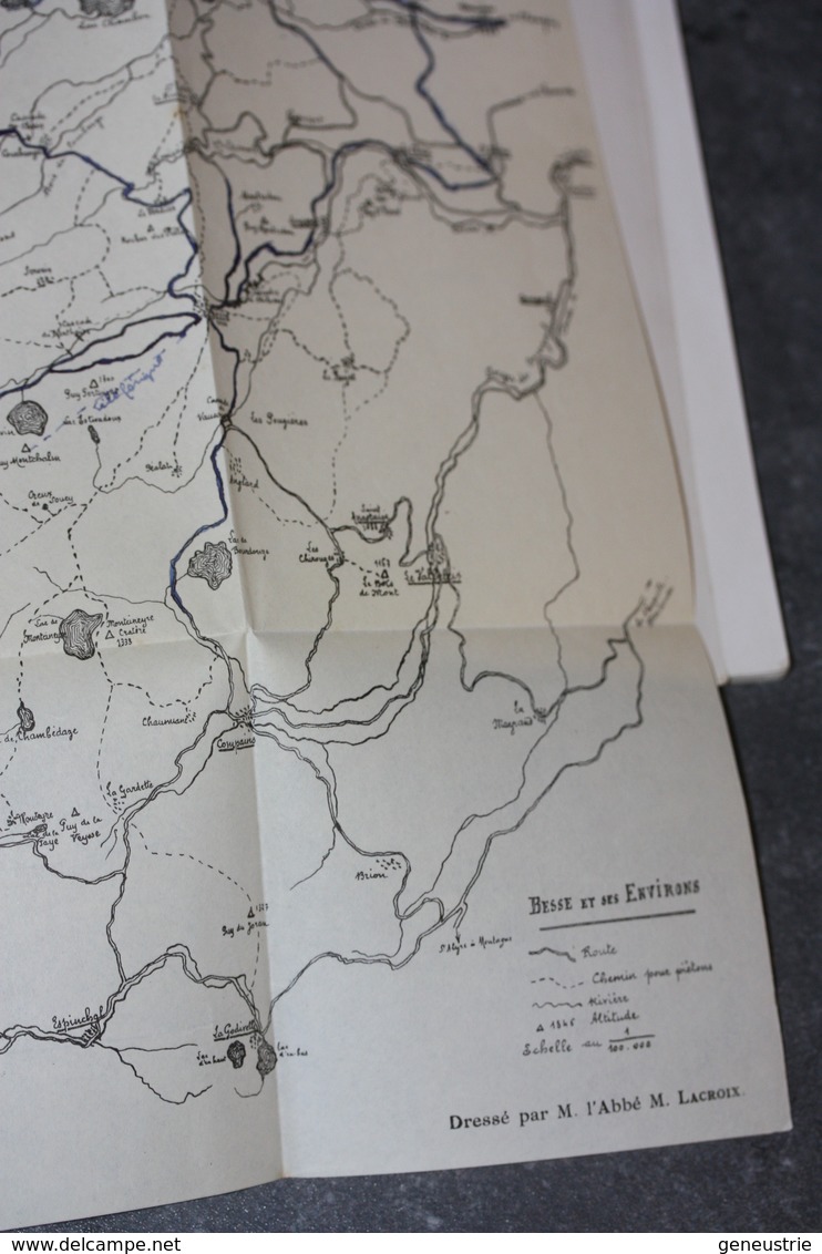 Livre Monographie Début XXe "Besse-en-Chandesse (Auvergne) Par J. Blot" Besse-et-Saint-Anastaise - Auvergne