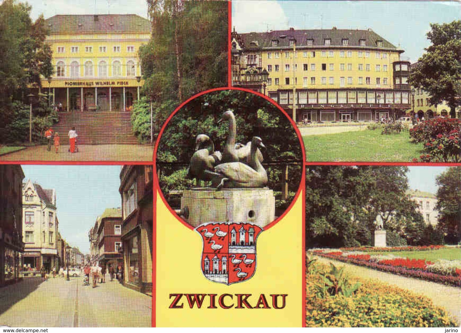 Saxony > Zwickau, Wappen, Gebraucht 1984 - Zwickau