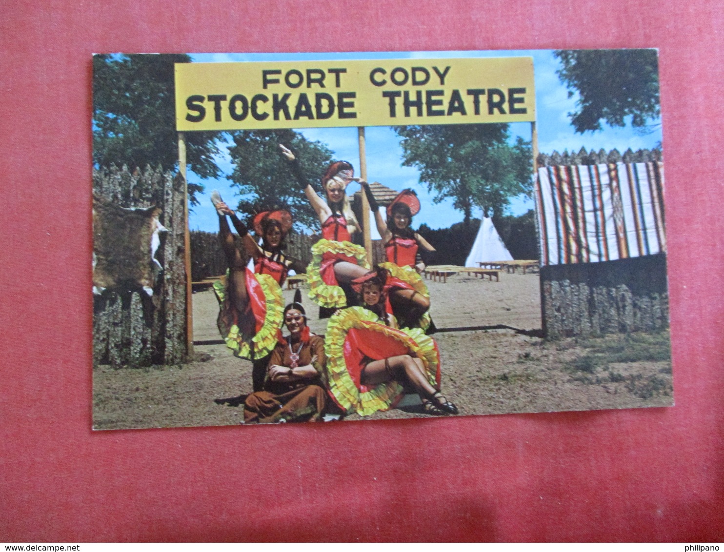 Fort Cody Stockade Theatre  Can Can Dancers   Ref 2993 - Pin-Ups