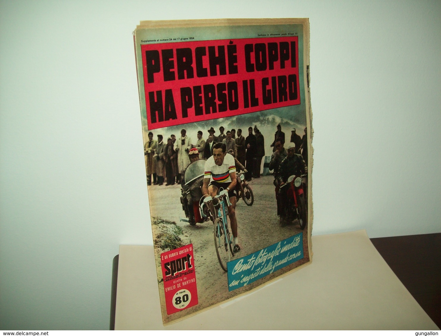 Sport Illustrato (1954)  Anno 43°  Numero Speciale "perchè Coppi Ha Perso Il Giro" - Sport