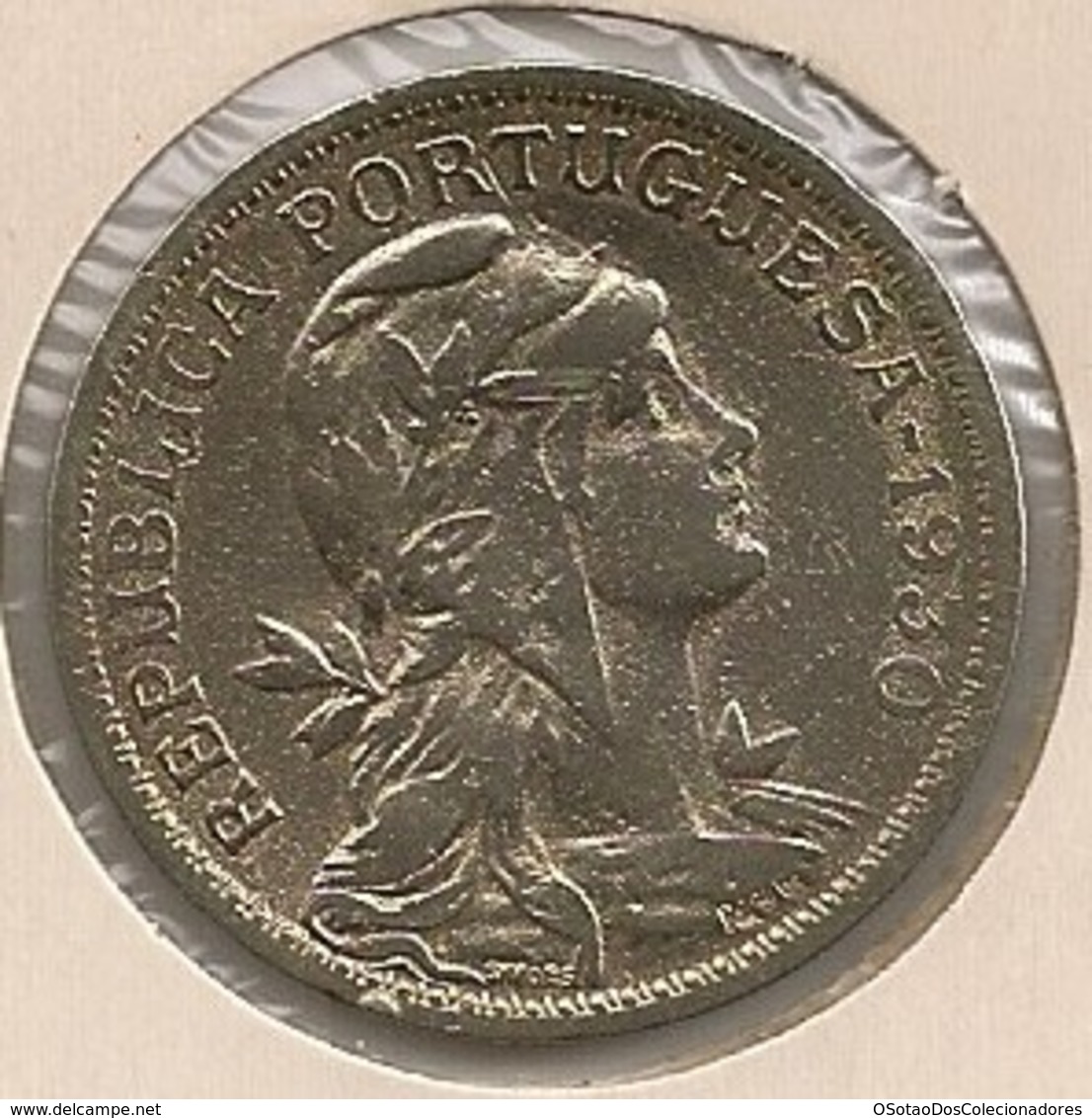 Moeda Cabo Verde Portugal - Coin Cabo Verde - 50 Centavos 1930 - BC - Cape Verde