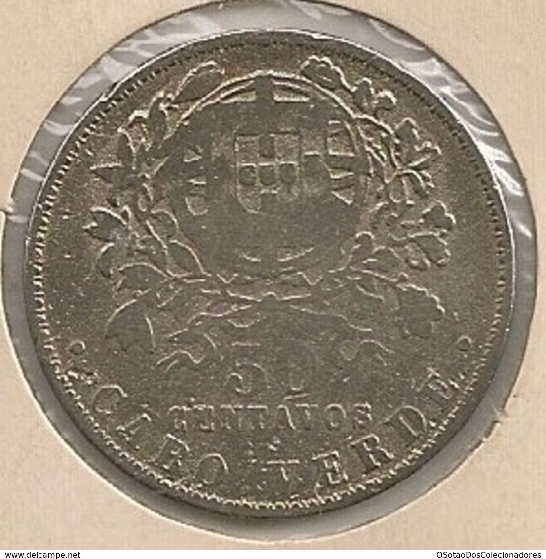 Moeda Cabo Verde Portugal - Coin Cabo Verde - 50 Centavos 1930 - BC - Cape Verde