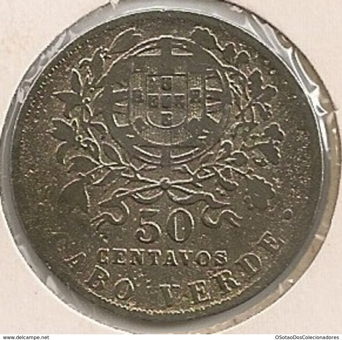 Moeda Cabo Verde Portugal - Coin Cabo Verde - 50 Centavos 1930 - MBC - Cape Verde