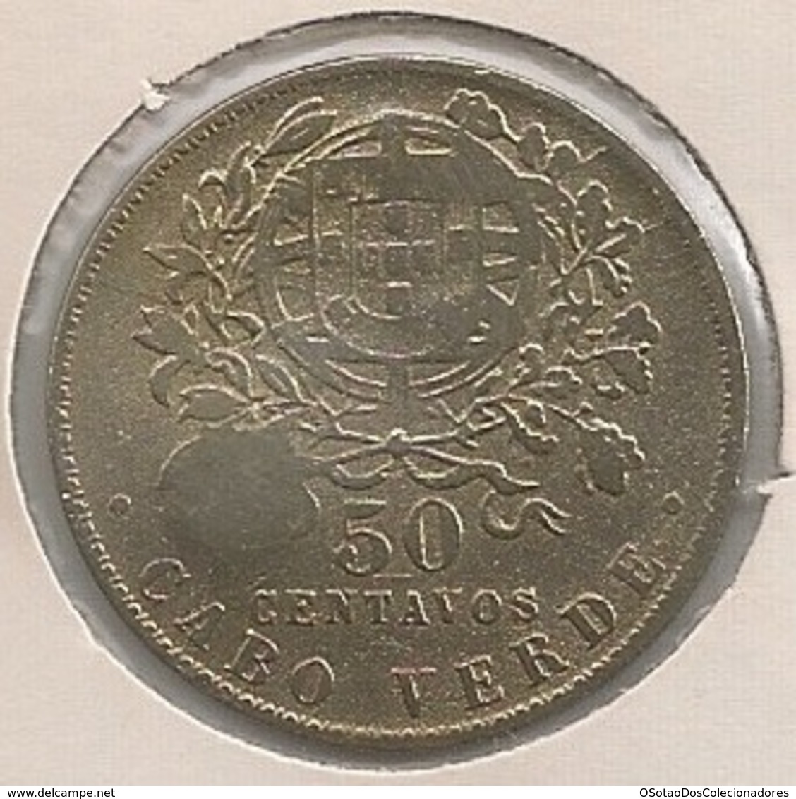 Moeda Cabo Verde Portugal - Coin Cabo Verde - 50 Centavos 1930 - BC + - Kaapverdische Eilanden