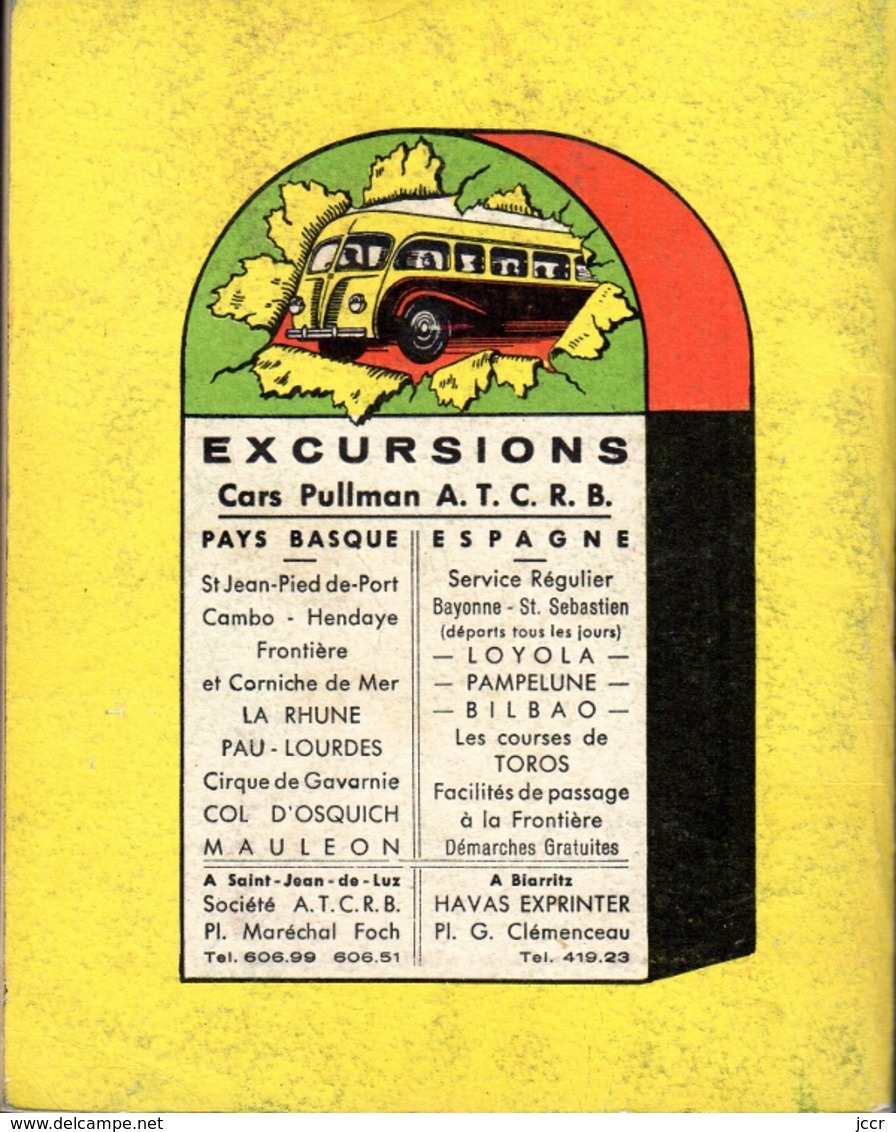 St Jean de Luz en Fêtes - Programme des Fêtes - Saison 1965