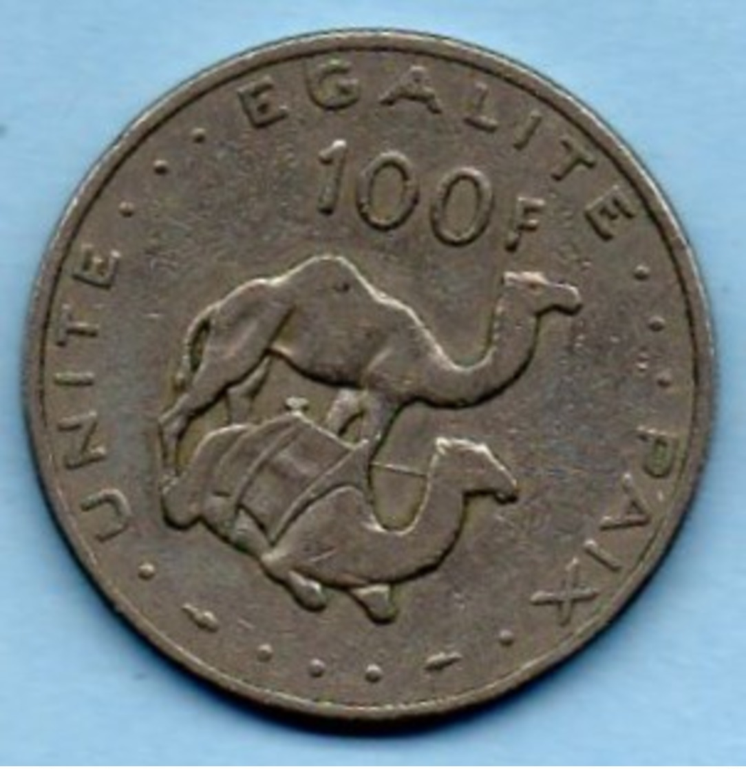 (r65)  DJIBOUTI  100 Francs 1977 - Djibouti