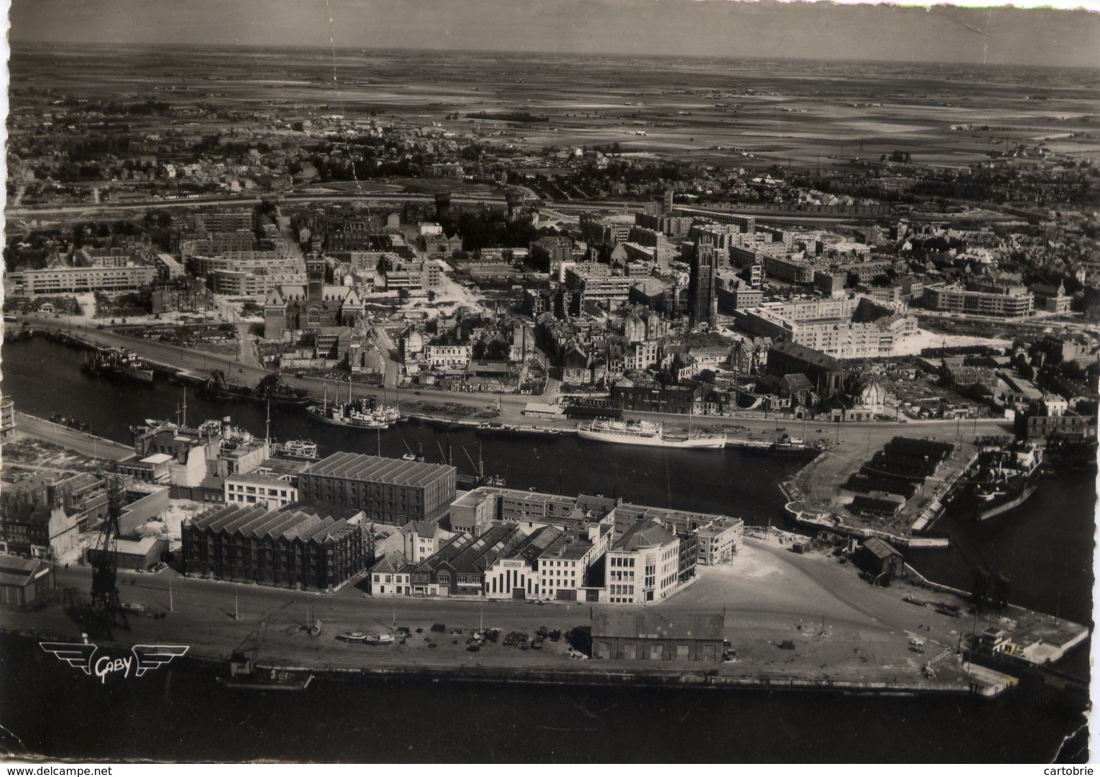 59 La France Vue Du Ciel : Le Nouveau DUNKERQUE (CPSM) - Dunkerque