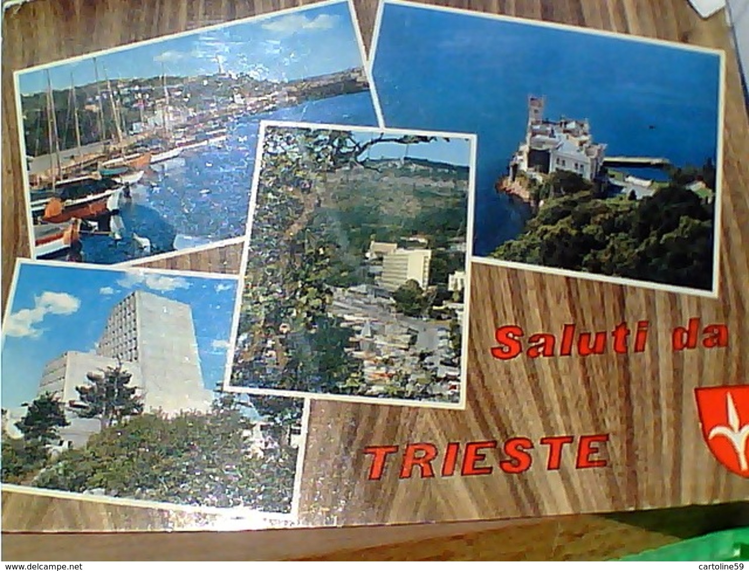 12 CARD TRIESTE  CITTA BARCOLA FARO PORTO DA AEREO   VBN1960/83  GS1705 - Trieste