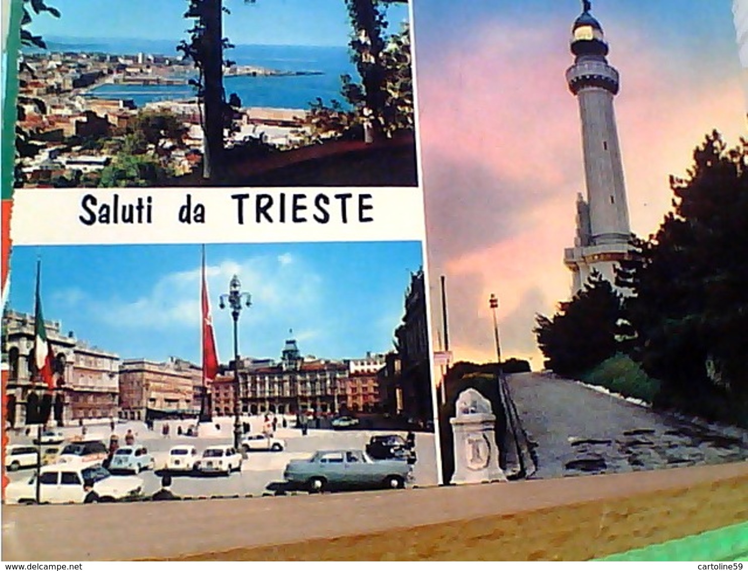 12 CARD TRIESTE  CITTA BARCOLA FARO PORTO DA AEREO   VBN1960/83  GS1705 - Trieste