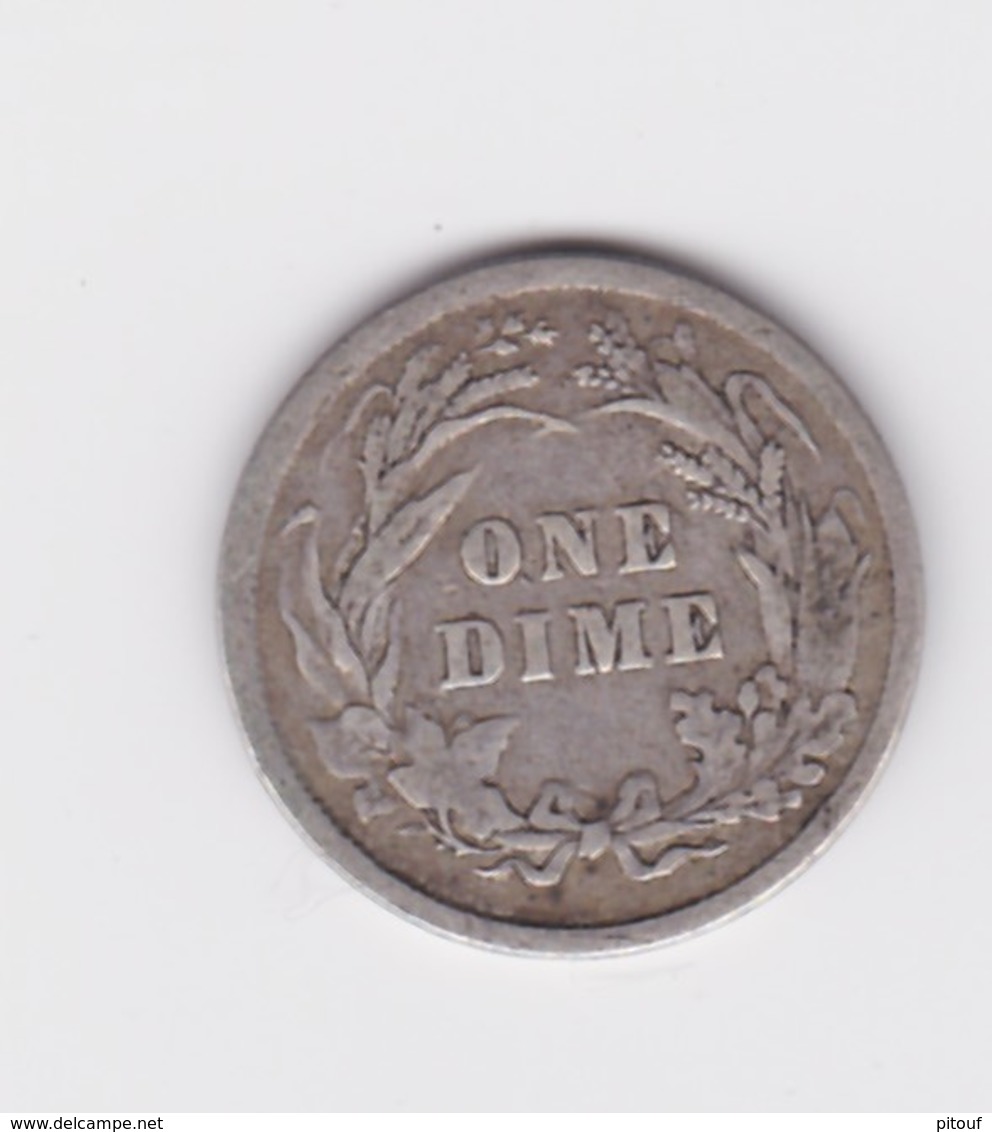 1 Dime 1899 TB - 1892-1916: Barber