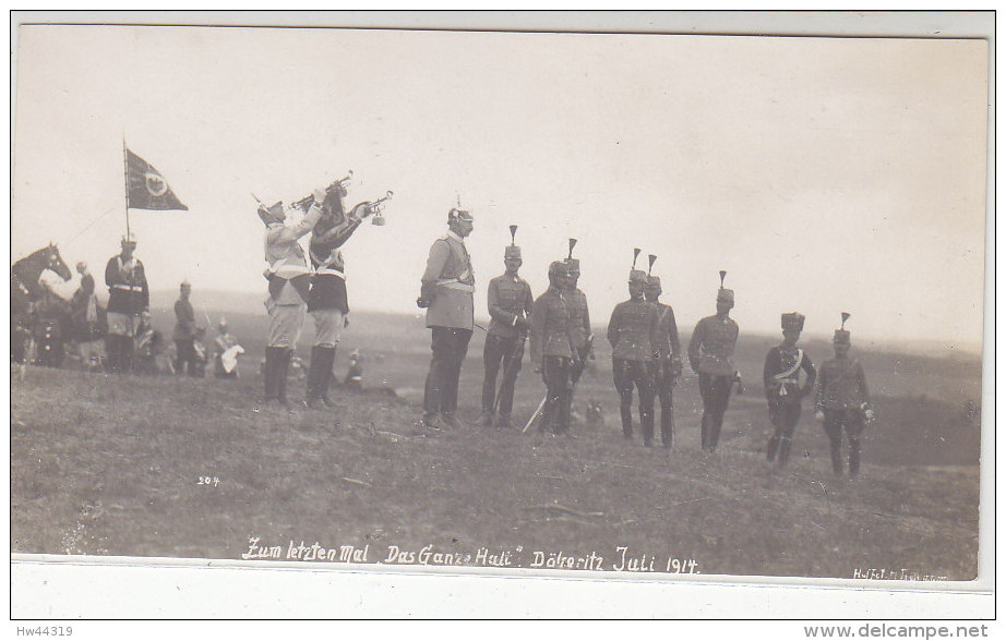 Zum Letzten Mal  DAS GANZE HALT Döberitz Juli 1914 - Dallgow-Doeberitz