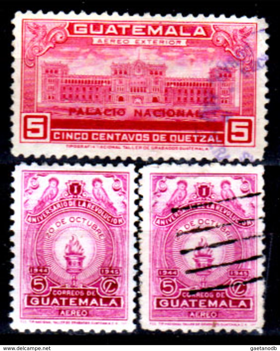 Guatemala-0151 - Emissione Di P.A.  1945 (+/o) LH/Used - - Guatemala