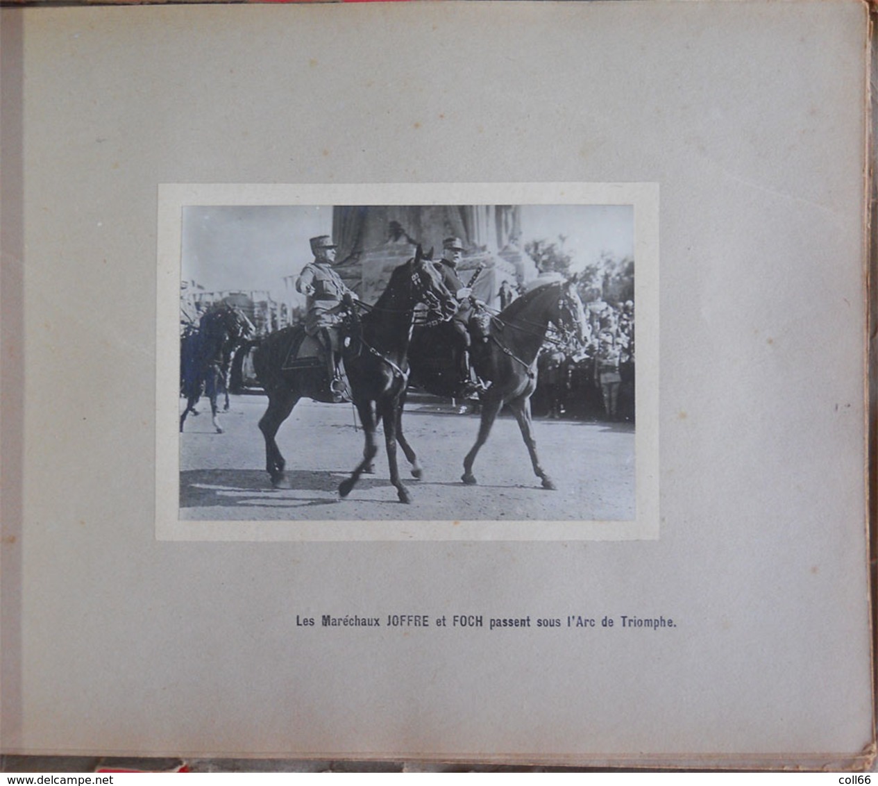 ww1 RARE Album 40 vraies photos Paris 1919 Fêtes de la Victoire Service photographique & cinématographique de Guerre